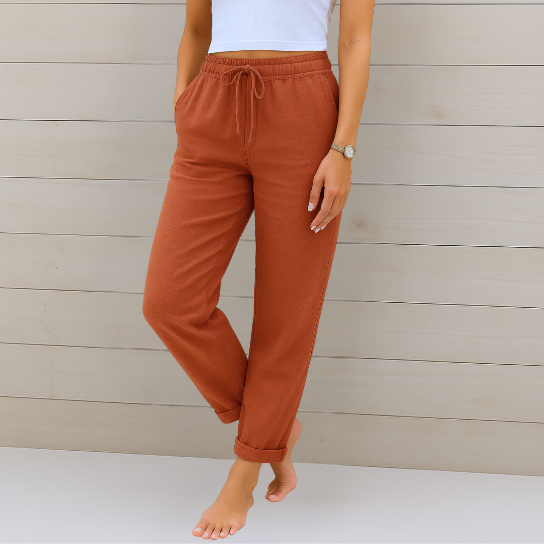Ava – Soft Cotton Pants