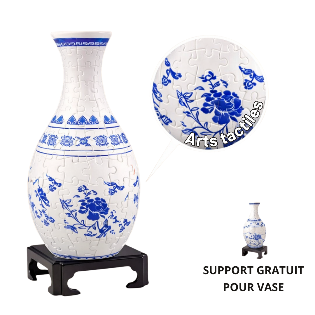 VasePuzzle™ – Bien plus qu’un puzzle, un vrai objet