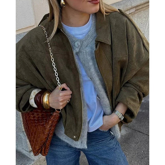 Leah – Iconic Bomber Jacket